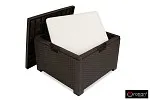 Ящик для подушек для мебели коричневый | изображение 2