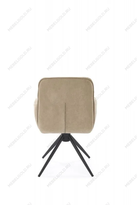 Стул кухонный Halmar K574 поворотный (темно-бежевый/черный) | изображение 5