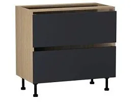 Дуб Палермо/Синий матовый