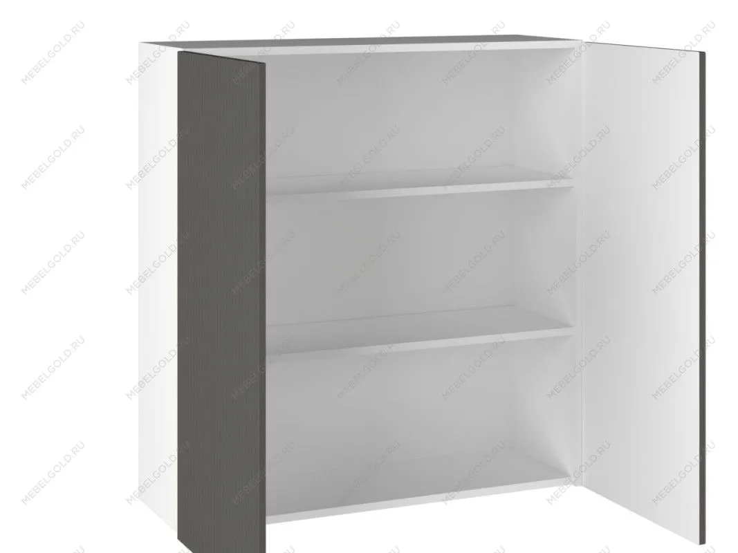 Шкаф 960 ШГ-90, Виста (900*316*960) Экокожа Серый, 26660 | изображение 1