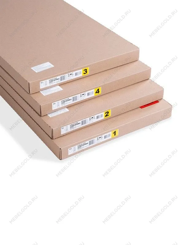 Шкаф Сириус, 3 двери и 1 ящик с зеркалом, 117х59х220 см, белый | изображение 13