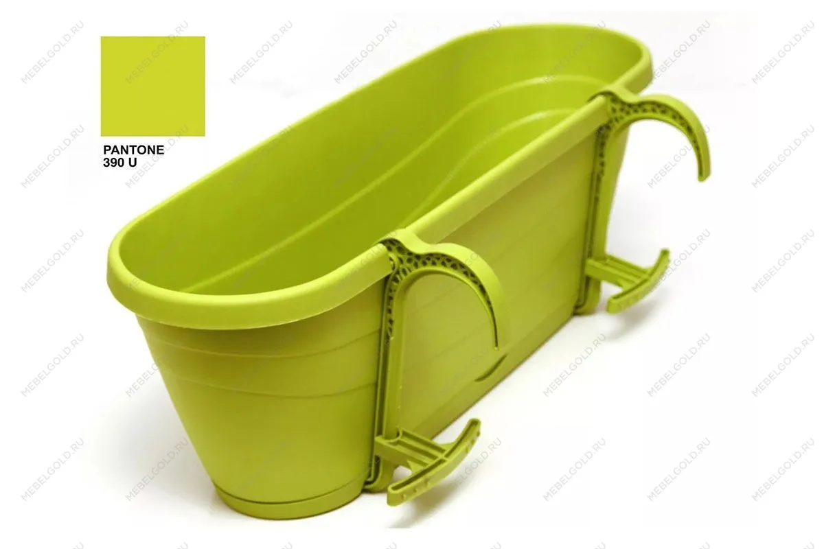 Горшок-кашпо подвесной Eden, зеленый