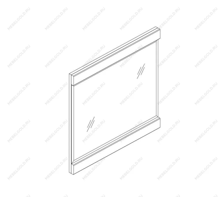 Зеркало навесное Джаггер | изображение 1