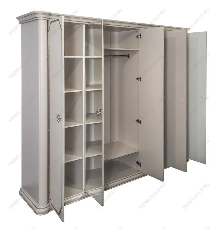 Шкаф Лали 5-дверный бежевый | изображение 1