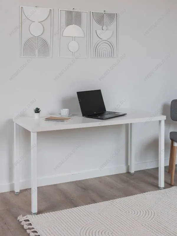 Стол письменный Ингар, 140х75х55 см, белый | изображение 3