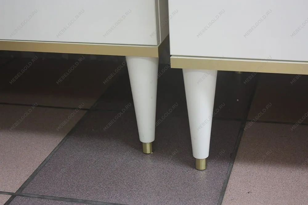 Лобня - Стол туалетный Римини СОЛО (белый золото) РМСТ-1 (s) | изображение 10