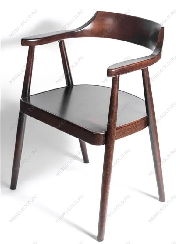 Полукресло венское Mercurius (темный орех) жесткое сиденье | изображение 5