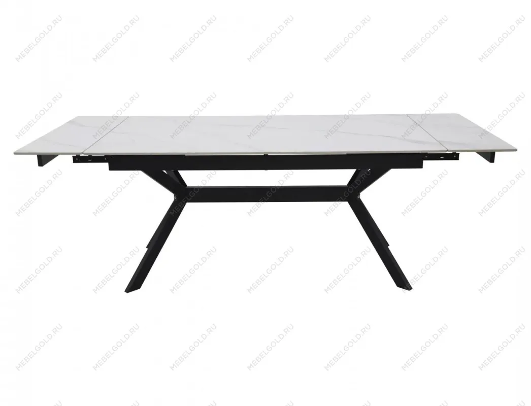Стол обеденный Signal IMPERIA 160 (белый/черный) | изображение 1