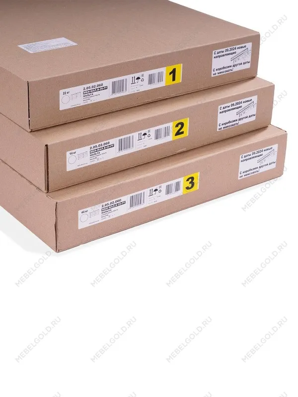 Комод Мальта, 6 ящиков, горизонтальный, с доводчиками, 160х48х76 см, белый | изображение 18