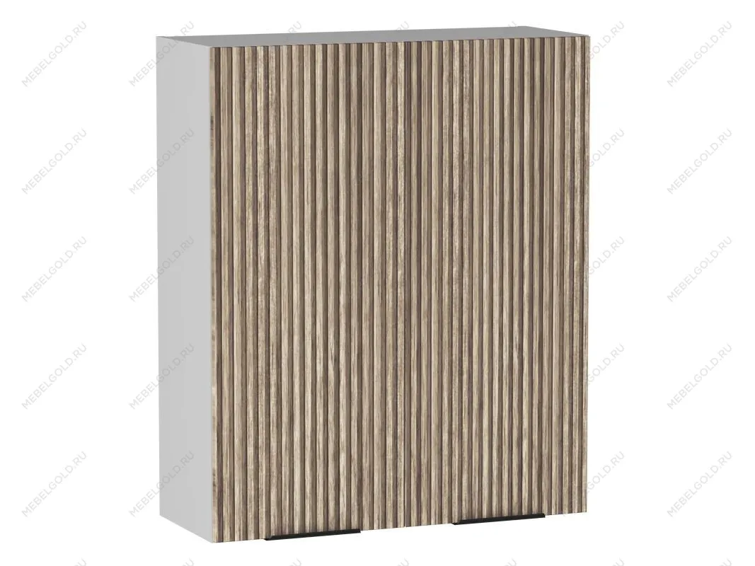 Шкаф 960 2-х дверный ШГ-80, Ватель (800*316*960) Дуб рейка темный, 23563