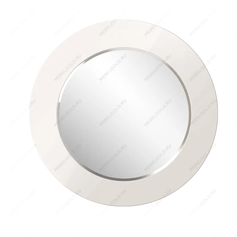 Лобня - Зеркало круглое РМ/02 белый