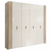 Шкаф 4-х дв. для платья и белья Paradise ПРШ 2/4