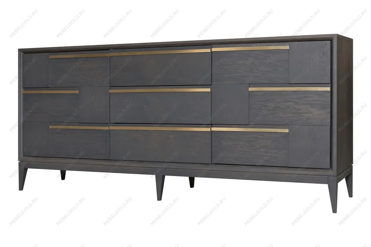 Комод большой Сидней, дуб графит | изображение 1