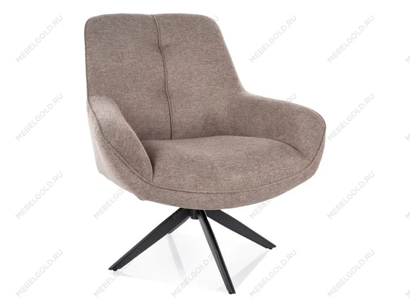 Кресло Signal HANA Brego (бежевый/черный)