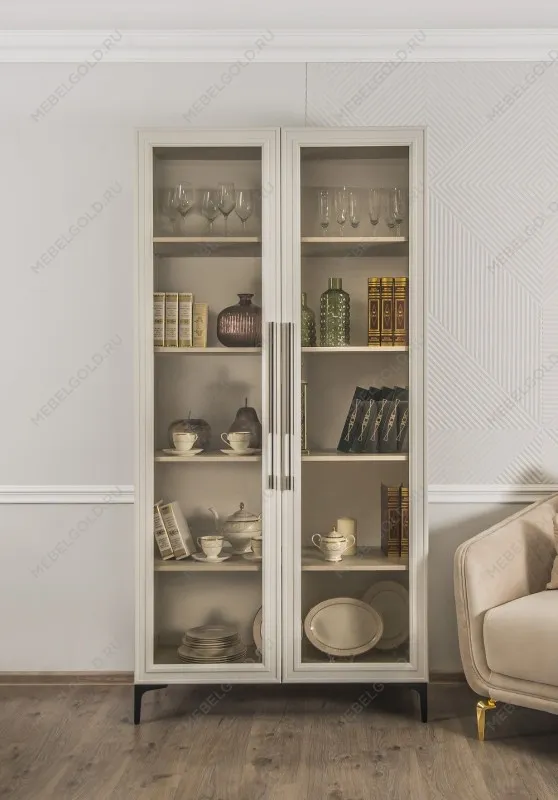 Витрина Стелла 2-ств светло серый камень - Выставка м. Марьина роща | изображение 7