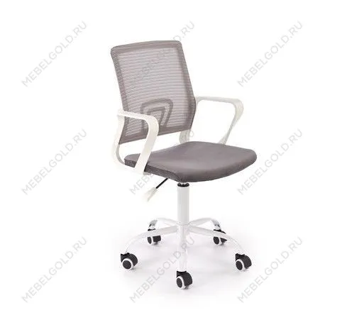Кресло компьютерное Halmar FRODO (светло-серый) | изображение 5