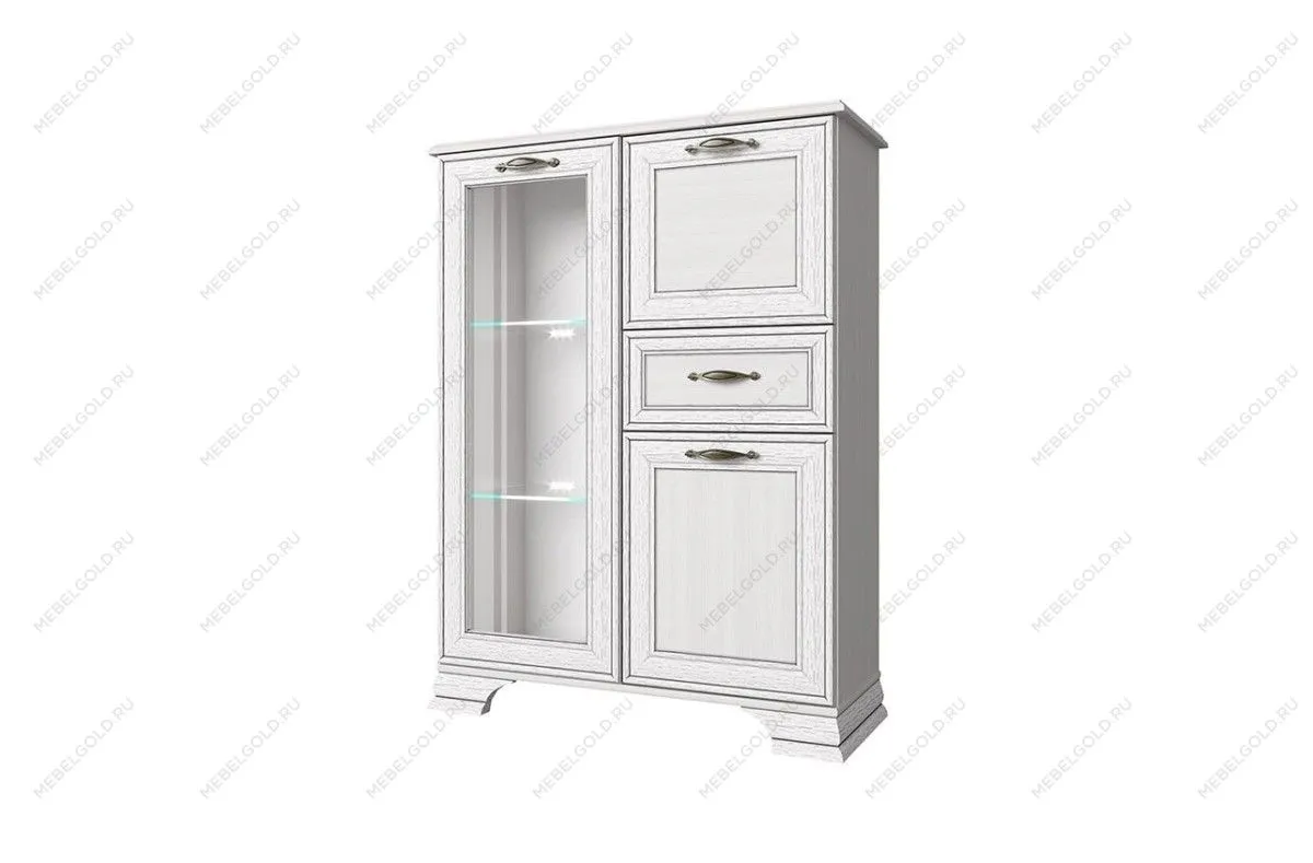 Тумба Тиффани 1V2D1S вудлайн кремовый - Выставка м. Марьина роща