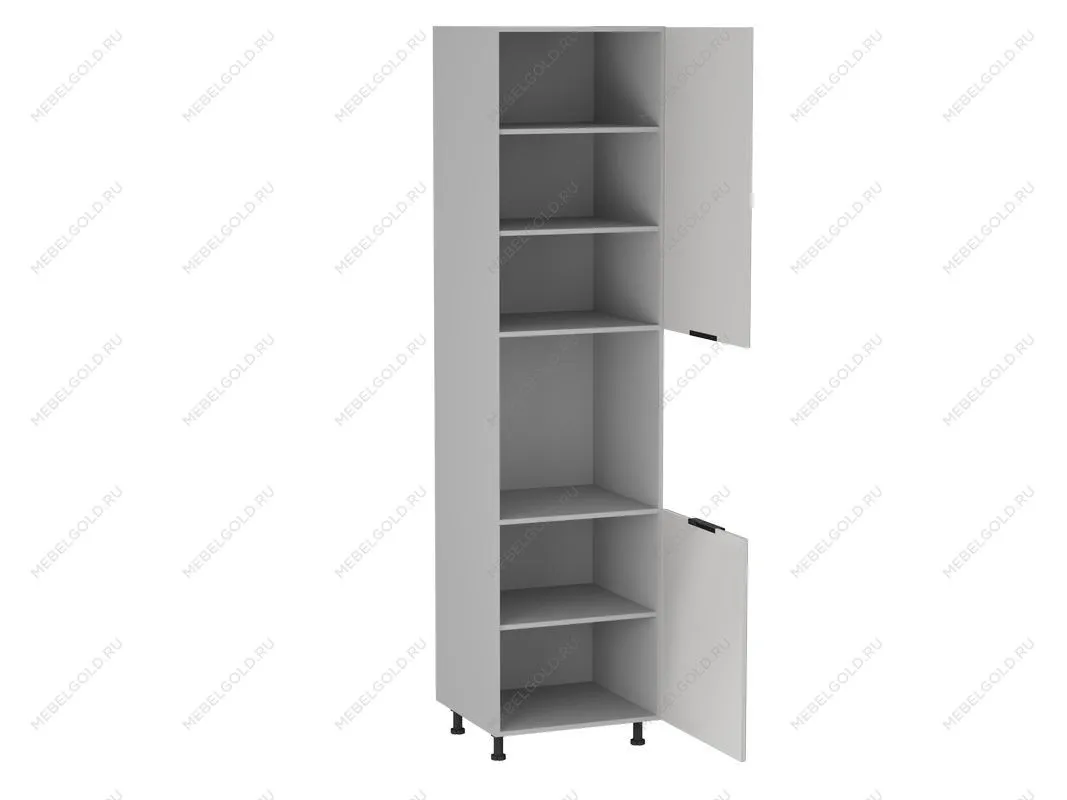 Шкаф-пенал 960 ПГ-60, Ватель (600*566*2406) Экокожа Белый, 23935 | изображение 1