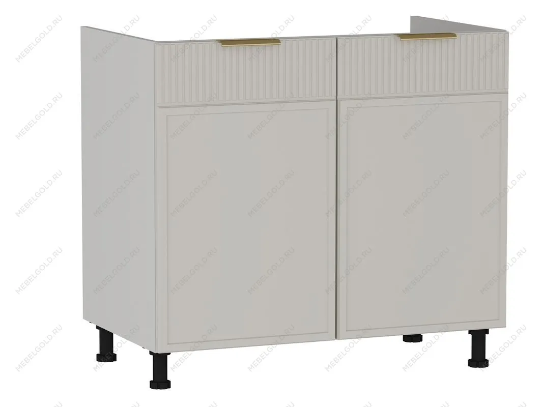 Стол под мойку СМ-90, Берта (900*525*820) Светлый Мокко, 22939