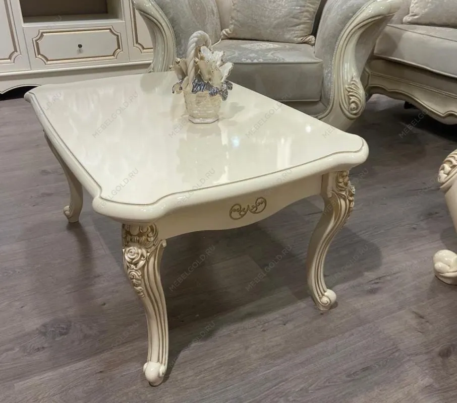 Балашиха - Столик прямоугольный Джоконда крем глянец | изображение 3