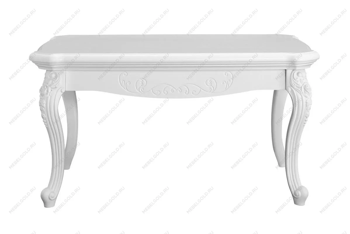 Столик прямоугольный Мишель белый матовый | изображение 1