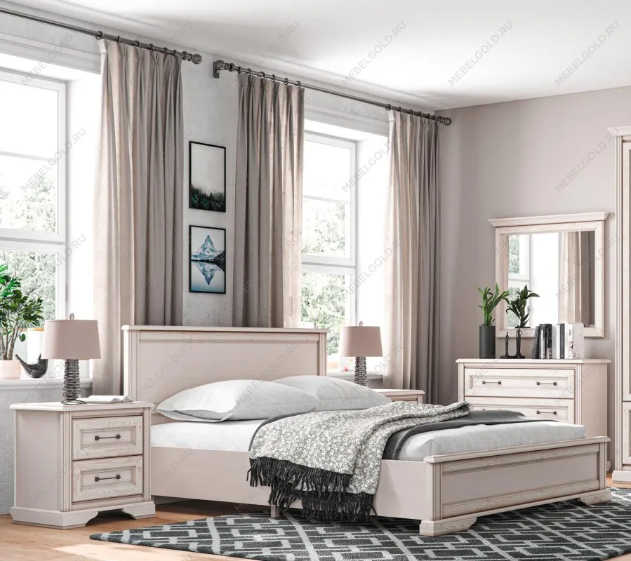 Кровать Стилиус LOZ120х200 (Лиственница сибирская) | изображение 1