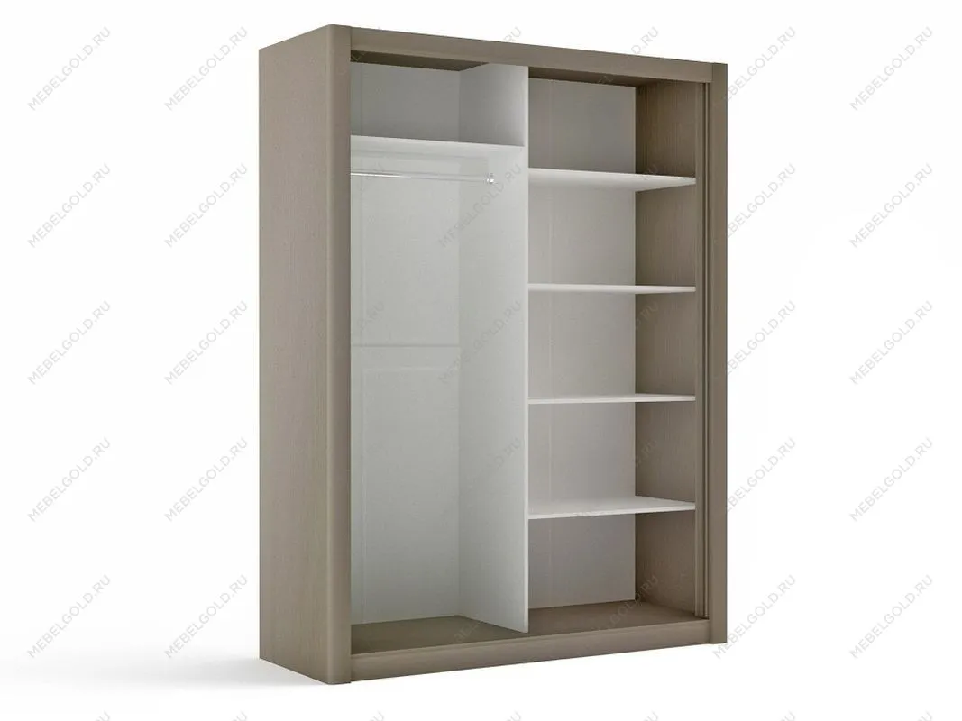 Шкаф-купе 2-х дверный, Лацио (1752*630*2300) Серый камень, 11009 | изображение 2