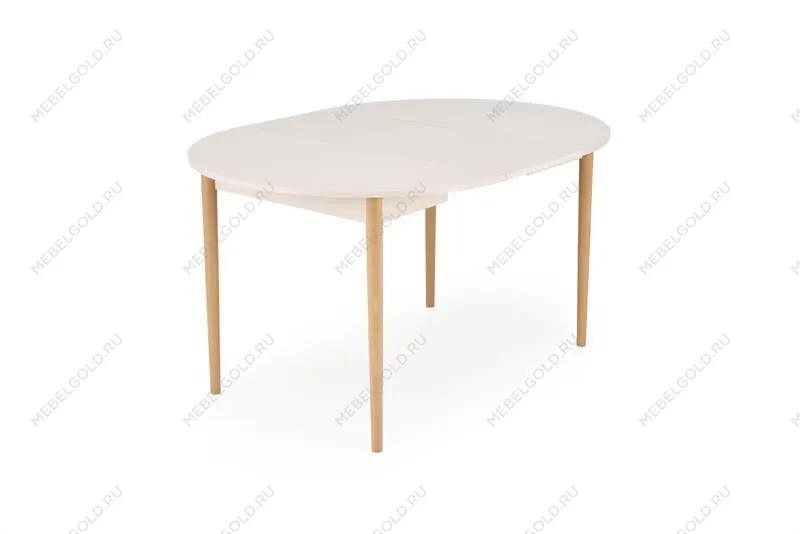 Стол обеденный Halmar PIVOT 102 (кашемир/натуральный) | изображение 3