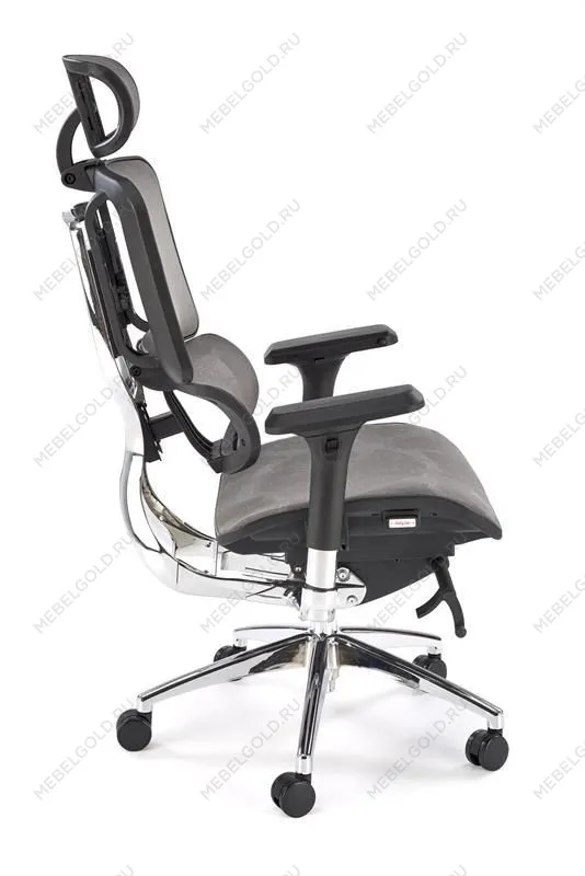 Кресло компьютерное Halmar ETHAN (серый/черный) | изображение 4
