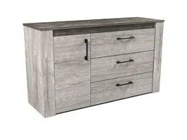 Комод, Денвер (1300*435*750) Риббек серый, 11703