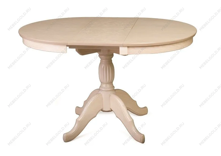 Стол обеденный Лилия-0090 (беленый дуб) | изображение 1