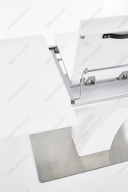 Стол обеденный Halmar PALERMO, раскладной (белый матовый) | изображение 3