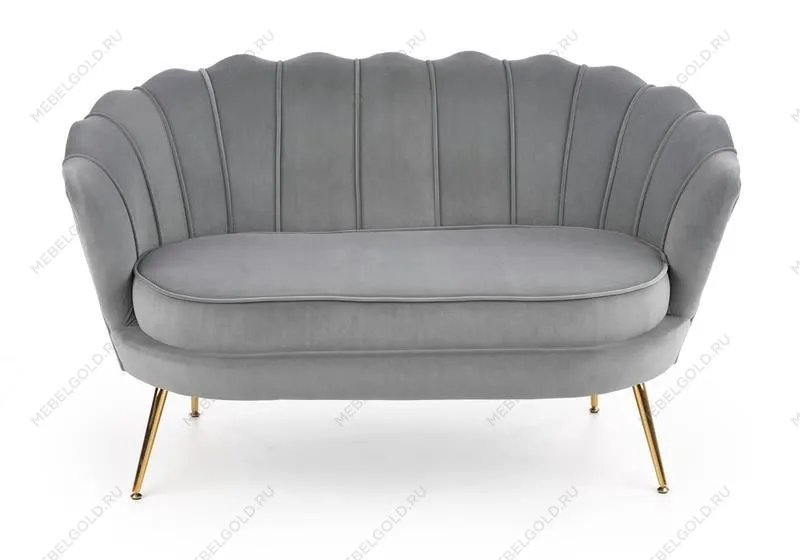 Софа Halmar AMORINITO XL (серый/золотой) | изображение 1