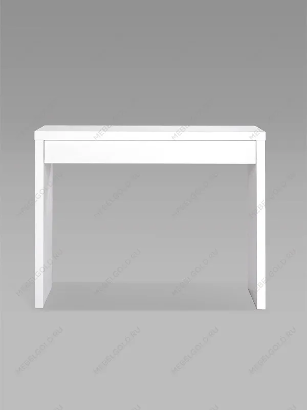 Стол туалетный Энкель с ящиком, 100x78х40 см, белый | изображение 5