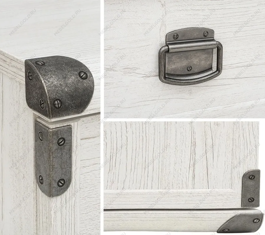 Шкаф со штангой Индиана JSZF2D2S сосна каньон | изображение 2