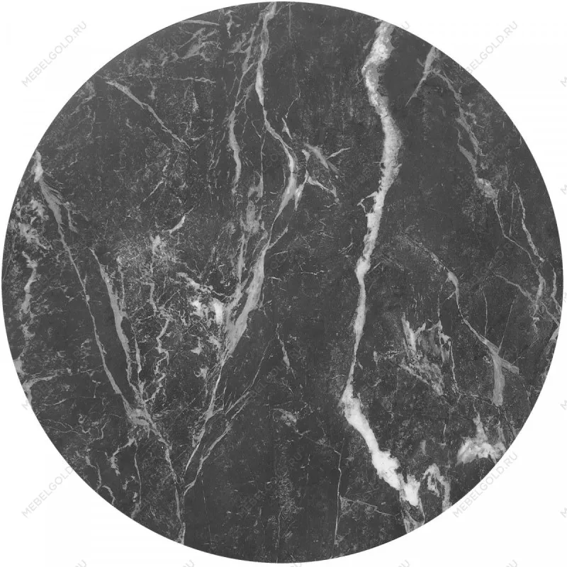 Комплект Halmar FLAMINGO (2 стола журнальных) (черный мрамор/белый мрамор/черный) | изображение 9