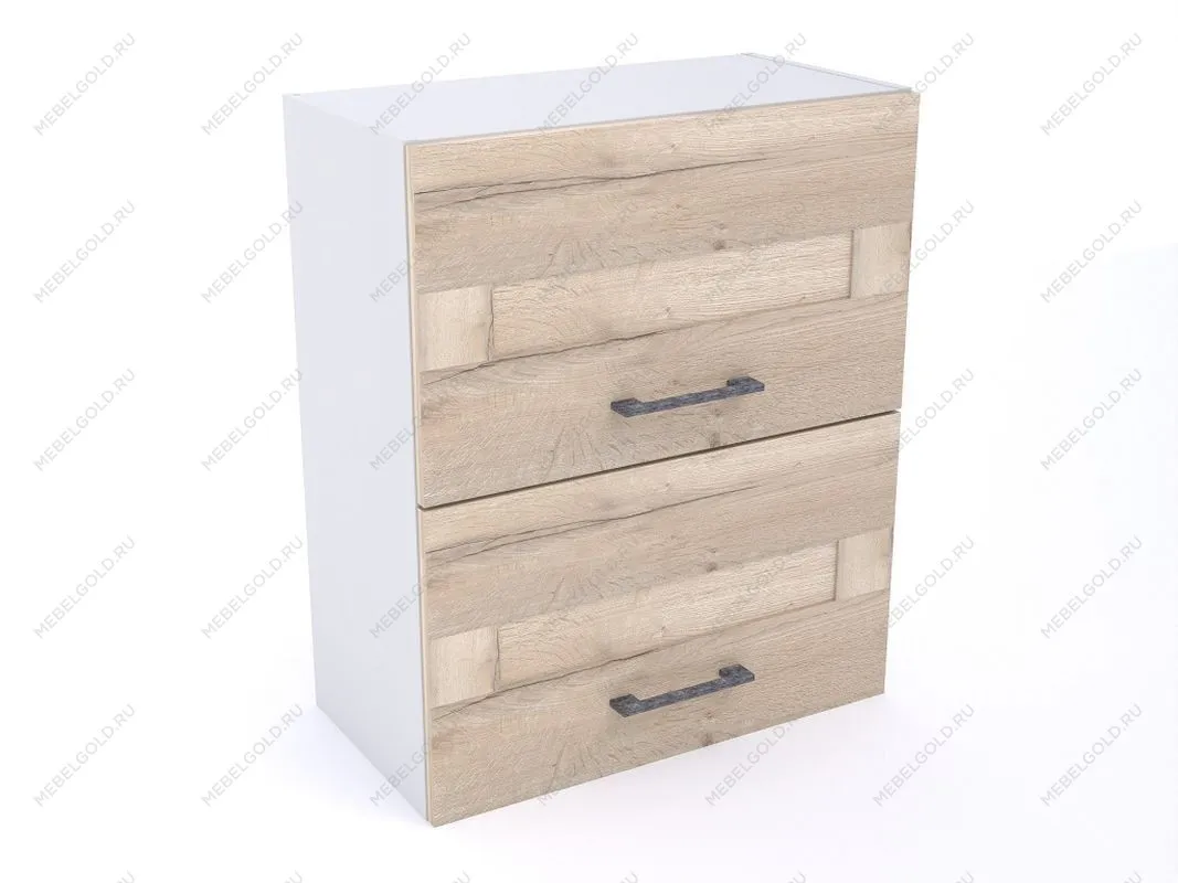 Шкаф Ш-60г, Дублин (600*320*720) Дуб галифакс белый, 21647