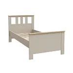 Кровать односпальная Сага, 90х200 см, кашемир/ясень | изображение 1