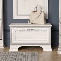 Обувница Тиффани 1D вудлайн кремовый