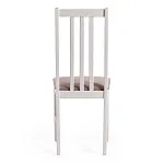 Стул SWEDEN white, ткань бежевая (Ford William 7) | изображение 3