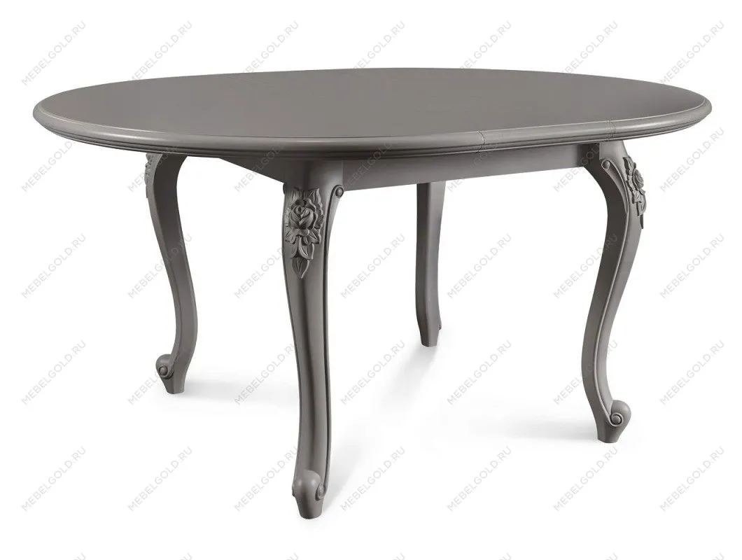 Стол Мокко круглый серый камень | изображение 2