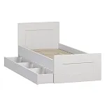 Ящик выкатной для кроватей СИРИУС, 138х60х20 см, белый | изображение 10