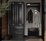 БРИМНЭС / СИРИУС вешалка ИКЕА / IKEA 78х100 Дуб Венге | изображение 4