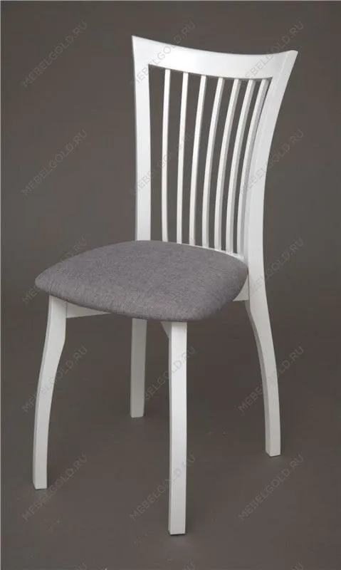 Стул Милорд №16 (Белый/Tesla silver)