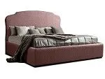 Кровать Римини 1,8 м, с подъемным механизмом (пепельно-розовый), РМКР180-1[3], гладкие царги | изображение 1