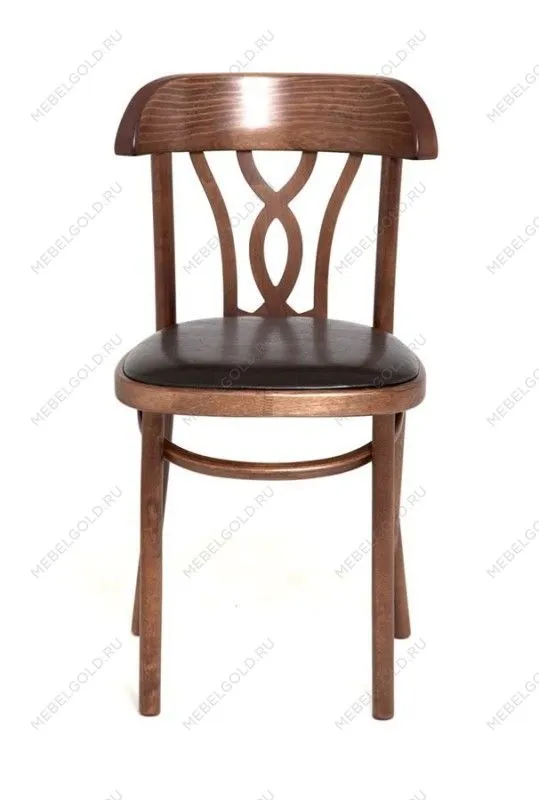 Стул Астра Восьмерка мягкий (темный тон, экокожа коричневая) | изображение 4