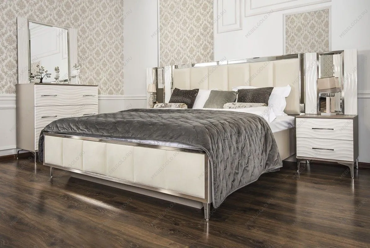 Тумба прикроватная Гравита (без зеркала) белый глянец | изображение 4