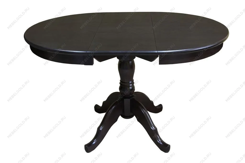 Стол Круглый D1020 (Венге/массив березы, МДФ, ШПОН) | изображение 1