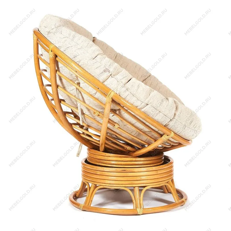 Кресло-качалка Papasan без подушки Светлый мед | изображение 5