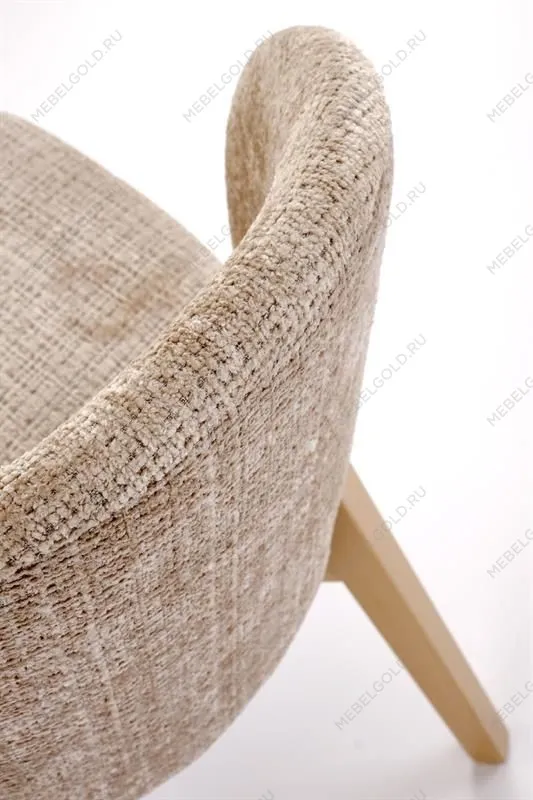 Стул кухонный Halmar BASSO (бежевый/дуб натуральный) | изображение 9